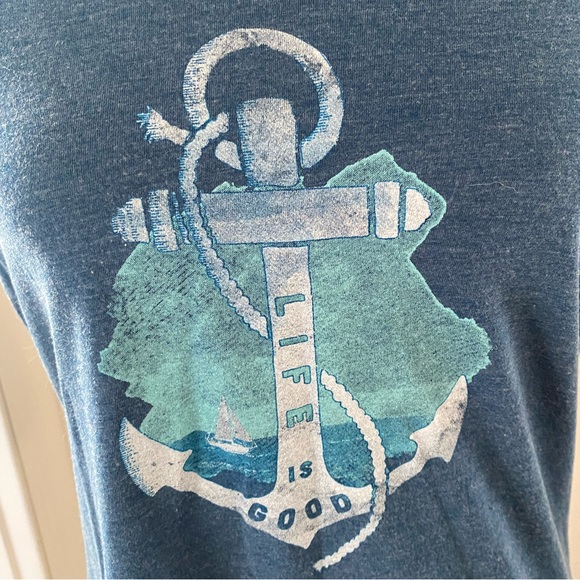 Life is Good V Neck Tee - Picture 3 of 6